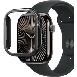 Araree Amy Μεταλλική Θήκη για Apple Watch 10 46mm Ανθρακί