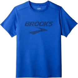 Brooks Distance Short Sleeve 3.0 Ανδρικό Αθλητικό T-Shirt Μπλε 211502-493