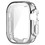 DTNO.1 Θήκη Σιλικόνης με Προστασία Οθόνης για Apple Watch Ultra 49mm Ασημί