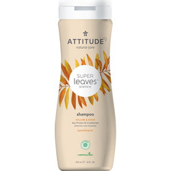 Attitude Super Leaves Soy Protein & Cranberries Φυτικό Σαμπουάν για Όγκο 473ml