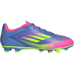 Adidas F50 Club FG/MG IE1245 Ποδοσφαιρικά Παπούτσια με Τάπες Μπλε Ροζ