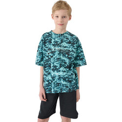 4F Παιδικό T-Shirt Κοντομάνικο Τιρκουάζ 4FJWSS25TTSHM1916-90A