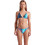 Arena Water Print Bikini Set Τριγωνάκι Τιρκουάζ Μωβ 007085-301