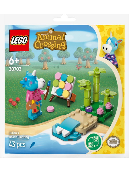 Lego Animal Crossing Julian's Beach Painting για 6+ Ετών 30703