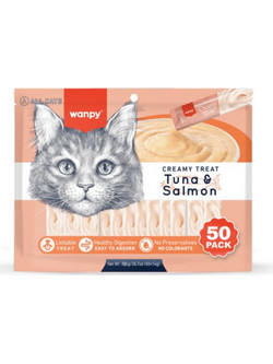 Wanpy Creamy Treat with Tuna & Salmon 700gr