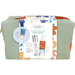 Froika Protect & Nourish Premium Sunscreen SPF50+ 50ml + Hydrating Fluid SPF50+ 250ml + After Sun Repairing Cream 150ml + Green Bag