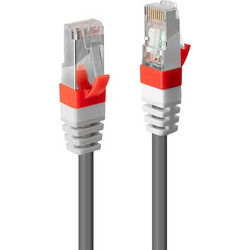 Lindy SF/UTP Cat.6a Καλώδιο Δικτύου Ethernet 10m Grey 45357