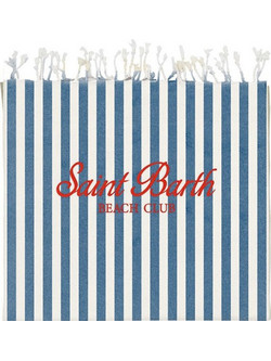 Mc2 Saint Barth Πετσέτα Θαλάσσης Μπλε FOUL002-02031H