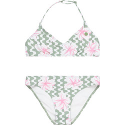 Roxy Παιδικό Μαγιό Bikini Set για Κορίτσι Πράσινο Mint Ροζ ERGX203656-GHZ6