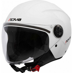 Nova OF232 Mini Junior Gloss White Κράνος Μηχανής