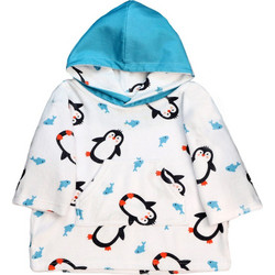 Zoocchini Penguin Παιδικό Πόντσο Θαλάσσης Γαλάζιο ZOO12313