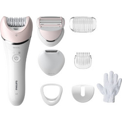Philips Epilator Series 8000 BRE721/00 Σετ Αποτρίχωσης Σώματος Wet & Dry BRE72100