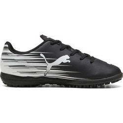 Puma Attacanto II TT 108497-01 Παιδικά Ποδοσφαιρικά Παπούτσια με Σχάρα Μαύρα Λευκά