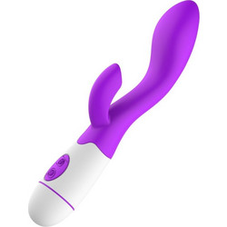 Pretty Love Brighty Rabbit Vibrator 20.5cm Purple
