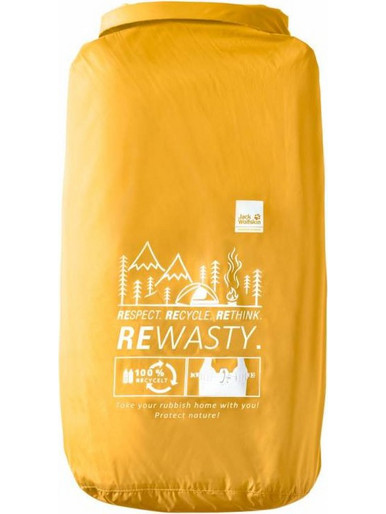 Jack Wolfskin Rewasty 8006481-3802 Στεγανός Σάκος Χειρός 10lt Κίτρινος