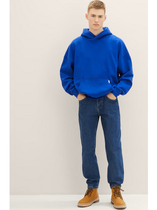 Tom Tailor Ανδρικό Τζιν Παντελόνι Loose Εφαρμογή Navy Μπλε 1037647-10113