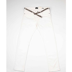 Scotch & Soda Ανδρικό Παντελόνι Chino Slim Εφαρμογή Λευκό 1501018-0005