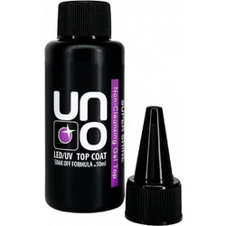 Uno Non Cleansing Super Shine Top Coat Ημιμόνιμο Βερνίκι Νυχιών 50ml