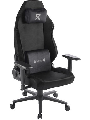 Redragon C323F Καρέκλα Gaming Υφασμάτινη με Ρυθμιζόμενα Μπράτσα Μαύρη 28.16.0007