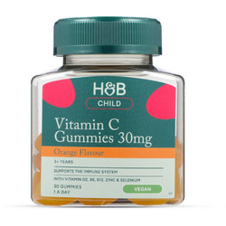 Holland & Barrett Vitamin C 30mg Orange 30 Ζελεδάκια
