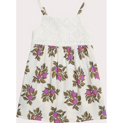 Dpam Παιδικό Φόρεμα Floral Άσπρο Μωβ 25S901T2ROB