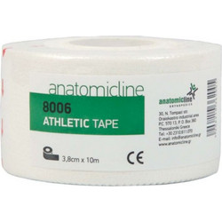 Anatomic Line 8006 Ταινία Κινησιολογίας 3.8cm x 10m Λευκή 1τμχ