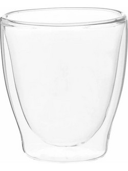 Bakaji Σετ Ποτήρια Νερού Γυάλινα 200ml 2τμχ ML02840802