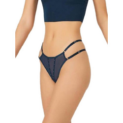 Cottonhill Γυναικείο Sexy String Navy Μπλε CH6018
