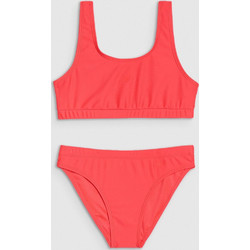 4F Αθλητικό Παιδικό Μαγιό Bikini Set για Κορίτσι Κοραλί 4FJWMM00UBKSF027-63N