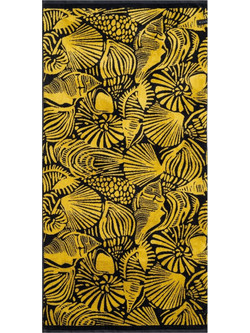Kentia Ulula Πετσέτα Θαλάσσης Κίτρινη 80x160cm 78205