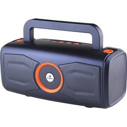 Kisonli 2 Ηχείο Bluetooth 13W με Ραδιόφωνο Μπλε Πορτοκαλί