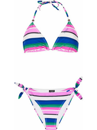 Protest Bikini Set Τριγωνάκι Μπλε Ροζ 72651117-945