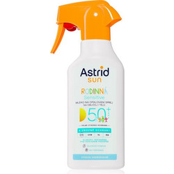 Astrid Family Sensitive Αντηλιακό Spray Σώματος SPF50 270ml