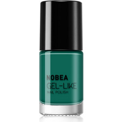 Nobea Day-to-Day Gel-like N65 Emerald Green Gloss Βερνίκι Νυχιών 6ml