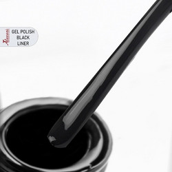 Alezori Black Liner Ημιμόνιμο Βερνίκι Νυχιών 15ml
