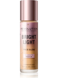 Makeup Revolution Bright Light Face Glow Illuminate Medium Liquid Make Up 23ml