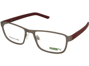 Puma PU0498O 003 Ανδρικός Σκελετός Γυαλιών Οράσεως Κοκάλινος Καφέ