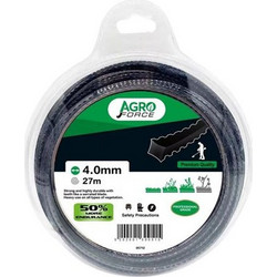 Agroforce 05686 Μεσινέζα Πριονωτή 4mm x 27m