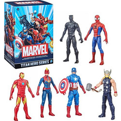 Hasbro Marvel Titan Hero Series 6-Pack Σετ Φιγούρες Δράσης για 4+ Ετών 30cm