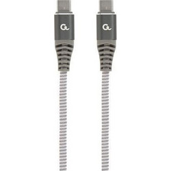 Gembird Braided USB-C to USB-C 1.5m Grey CC-USB2B-CMCM100-1.5M