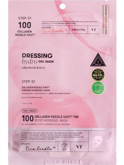 VT Cosmetics Collagen Reedle Shot 100 2-step Hydrogel Κρεμώδης Μάσκα Προσώπου για Αντιγήρανση με Κολλαγόνο