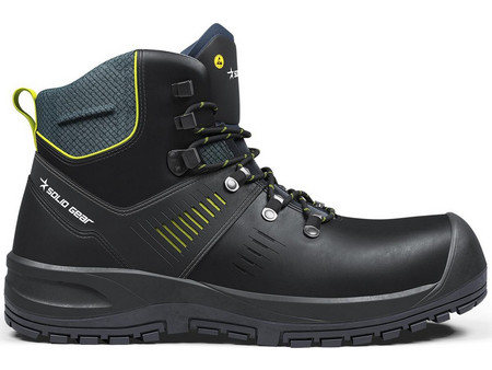 Solid Gear Ion Mid Μποτάκια Ασφαλείας S3 Αδιάβροχα Μαύρα SG73102