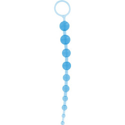 ToyJoy Thai Toy Beads Πρωκτικές Μπίλιες 30cm Μπλε