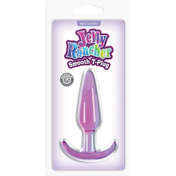 NS Novelties Jelly Rancher Smooth Πρωκτική Σφήνα 11cm Μωβ