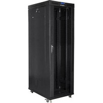 Lanberg FF01-8042-12BL Επιδαπέδια Καμπίνα Rack 42U 80x100x212.75cm