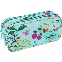 CoolPack Primo Rio Κασετίνα Βαρελάκι με 2 Θήκες Τιρκουάζ F105928