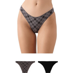Minerva Γυναικεία Slip Μαύρα 2Pack 90-81321-967