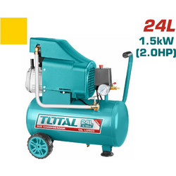 Total TC202416 Κομπρεσέρ Αέρος 24lt 2hp