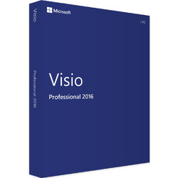 Microsoft Visio Professional 2016 Πολύγλωσσο Συμβατό με Windows για 1 Χρήστη (Ηλεκτρονική Άδεια)