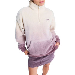 Roxy Live Out Loud Γυναικείο Φούτερ Fleece Oversized με Τσέπες Λιλά ERJPF03237-RRF0